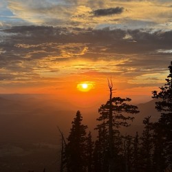 Sunset at Snowbowl -1
