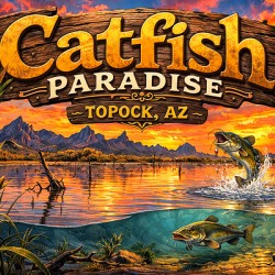 Catfish Paradise Topock AZ - Graphic design