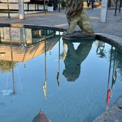 Reflection at the gate to English-2