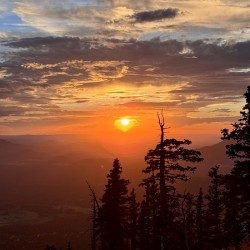 Sunset at Snowbowl -2