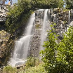 Silver Falls Entiat Washington long exposure