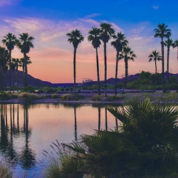 Sunset at Davis Camp -2