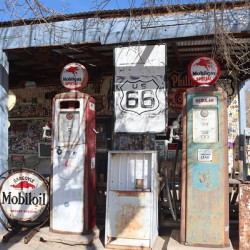 Mobil Oil at Hackberry Route 66