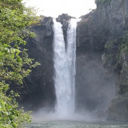 Snoqualmie Falls  from below