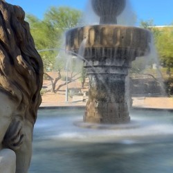 Fountain at English Village