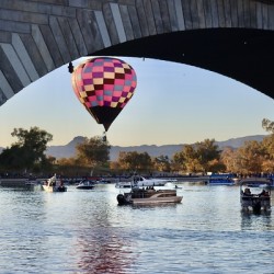 Balloons at the bridge -1