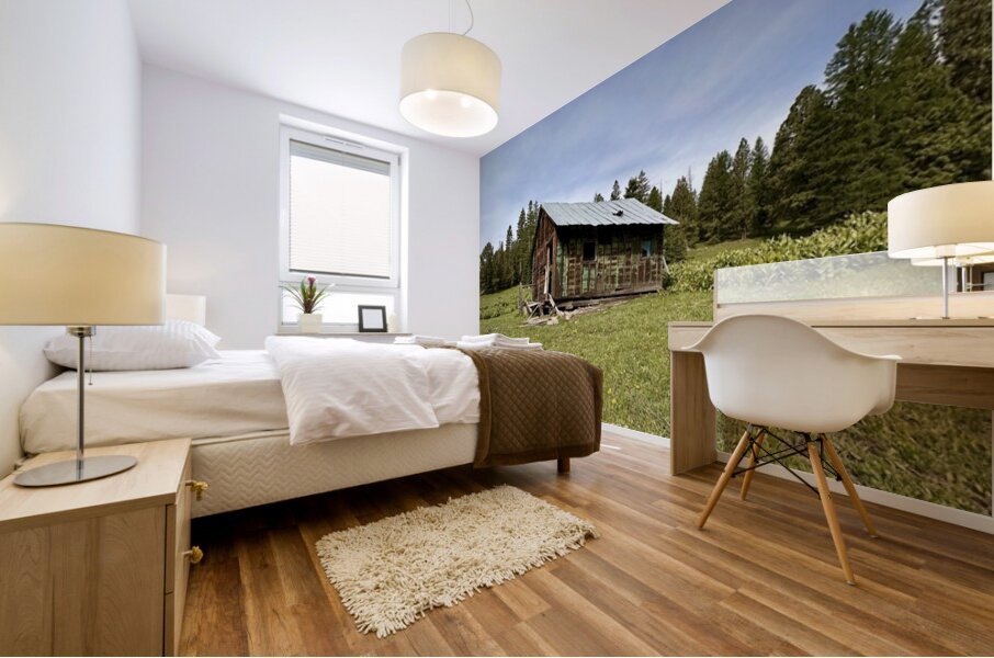 Colockum Ridge House Mural print