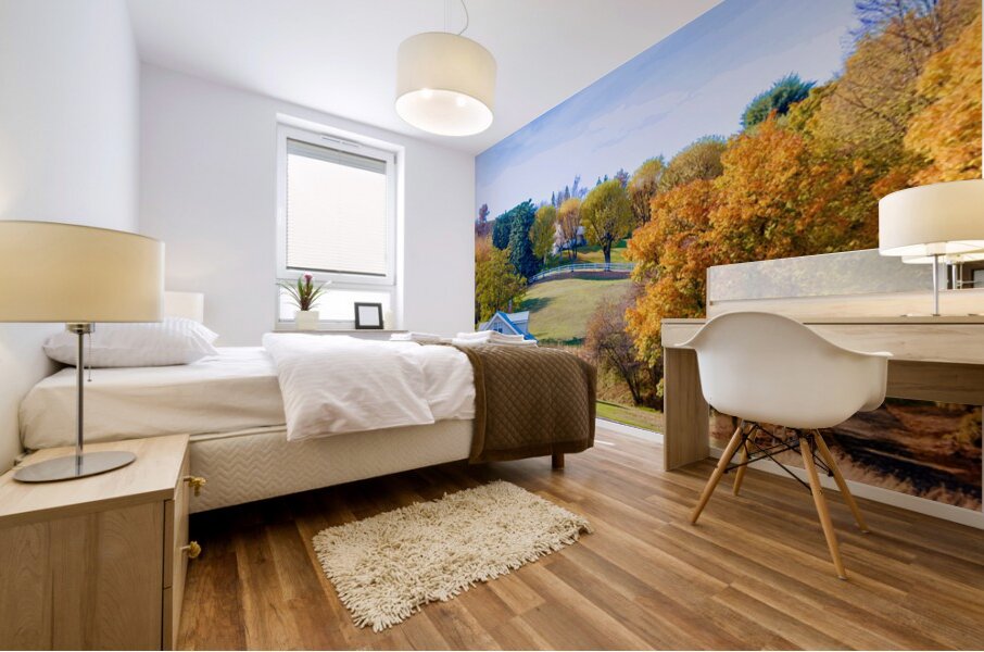 Autumn Estate Mural print