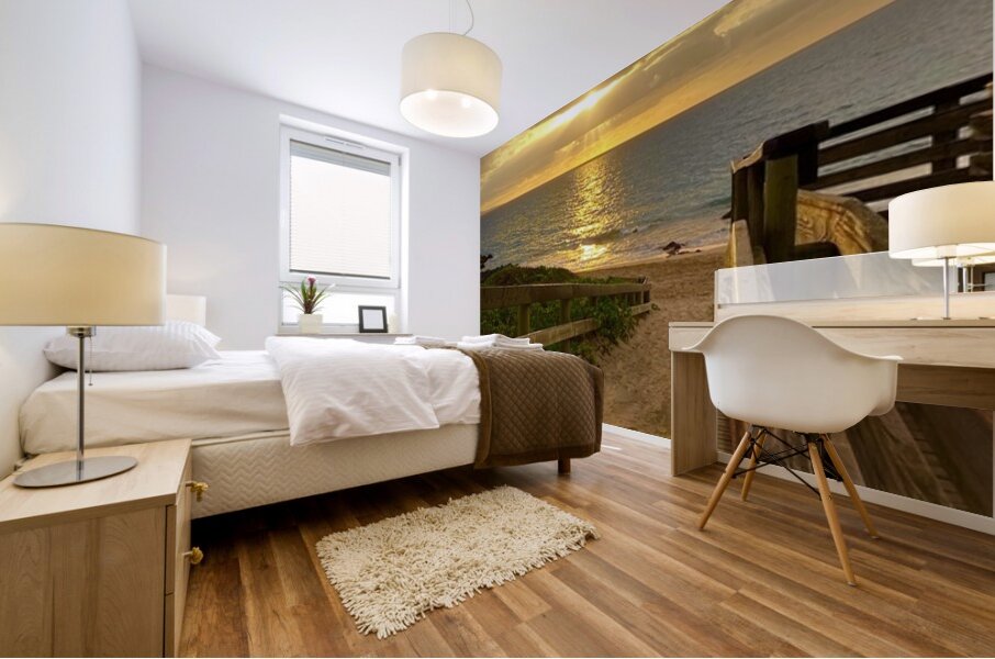 Kihei Sunset 1 Mural print