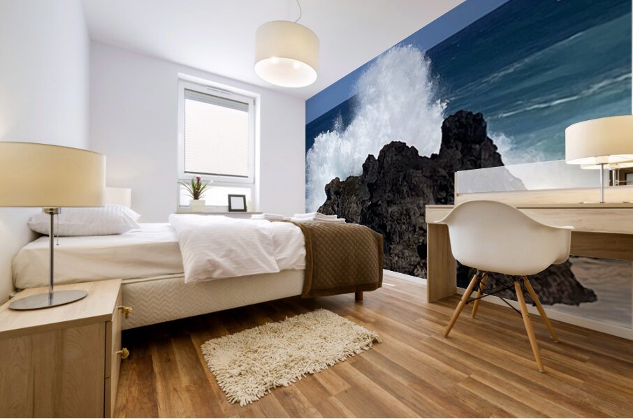 On the Rocks Mural print