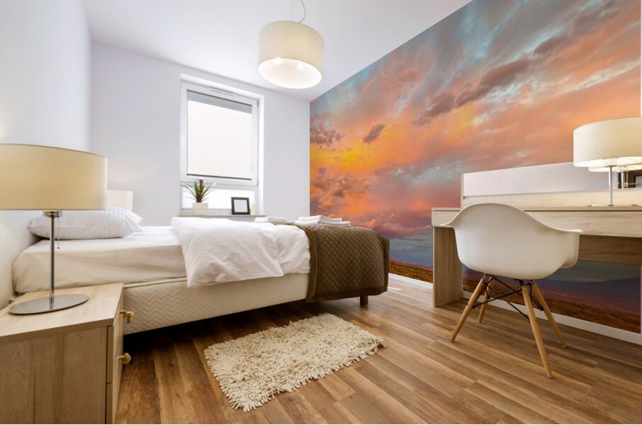 Moab Sunset Mural print