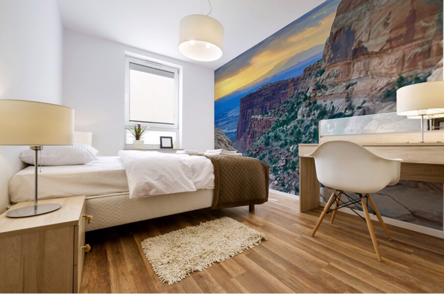 Sunrise at Canyonlands Mural print