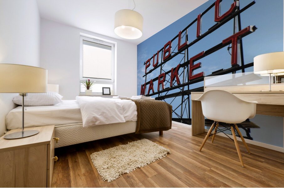 Public Market Mural print