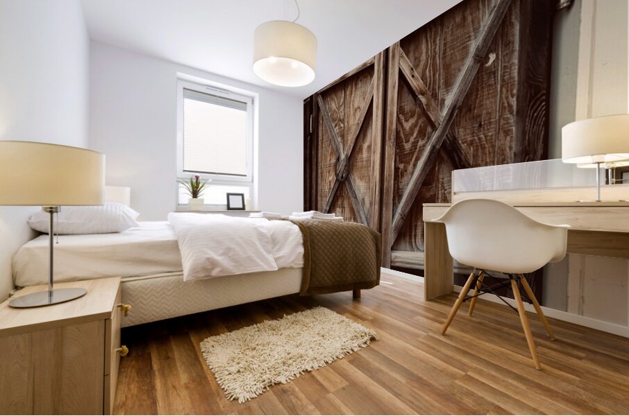 Swingin’ Doors Mural print