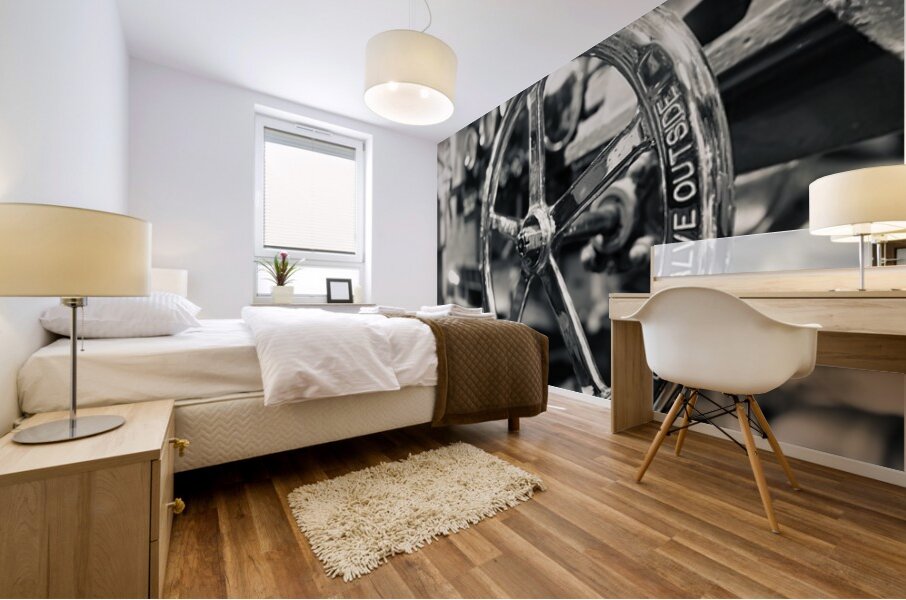 Stop Valve Mural print