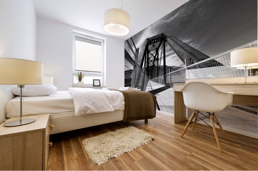 The bridge at Beverly -2 Mural print