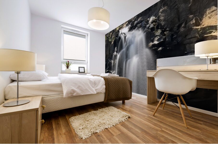 Lower Falls Twin Falls Maui Hawaii Mural print