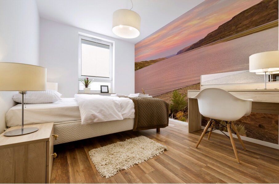 Cotton Candy Sunset Mural print