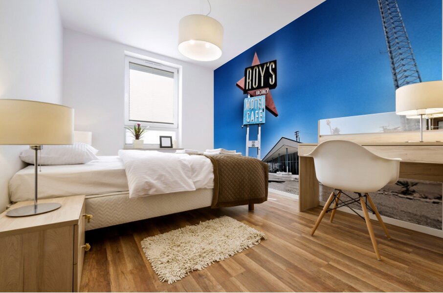 Roys Motel full view Mural print
