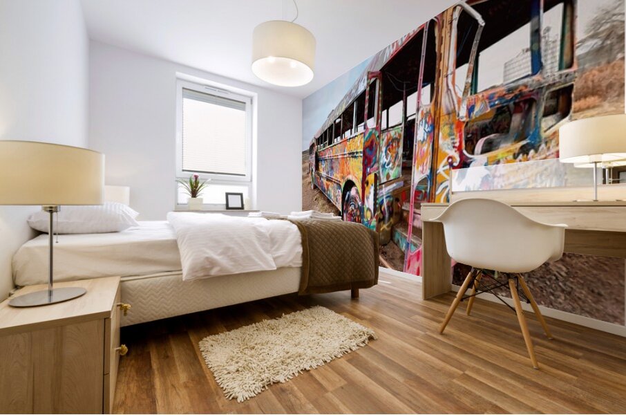 Magical Mystery Bus -1 Mural print