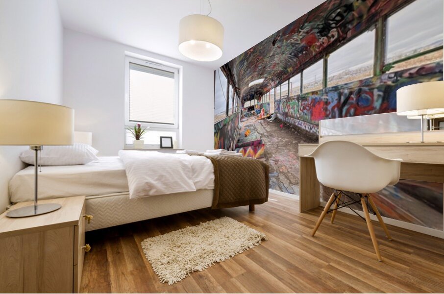 Magical Mystery Bus -3 Mural print