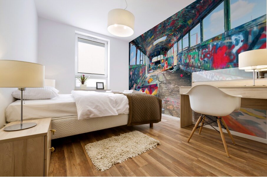 Magical Mystery Bus -4 Mural print