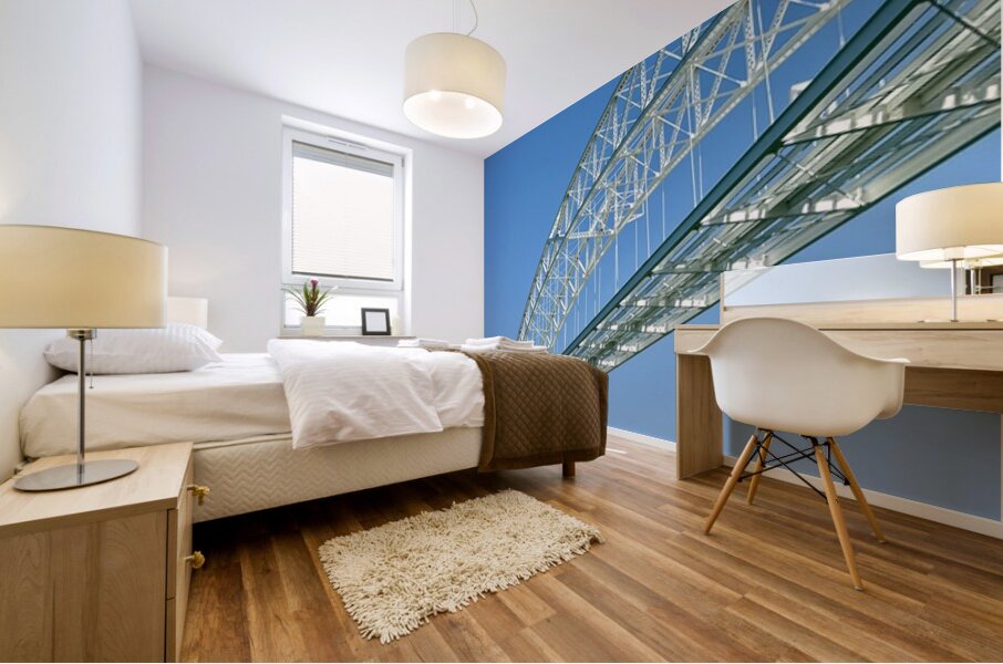 The Topock Bridge Mural print