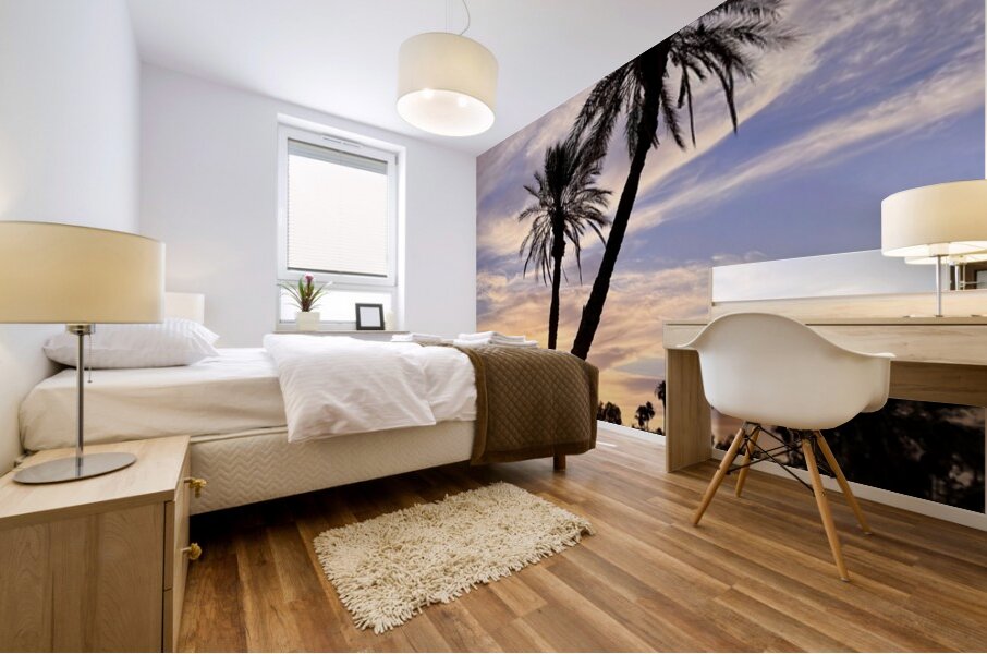 Sunset at Lake Havasu  Mural print