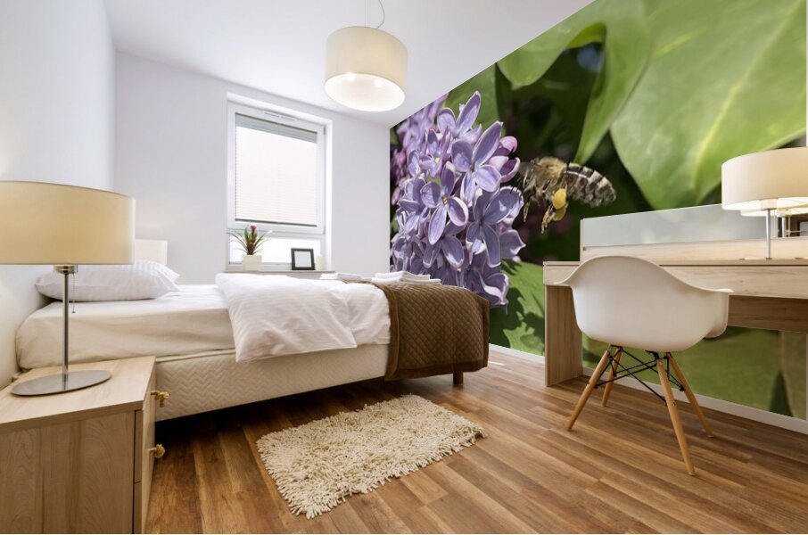 Bee-live  Mural print