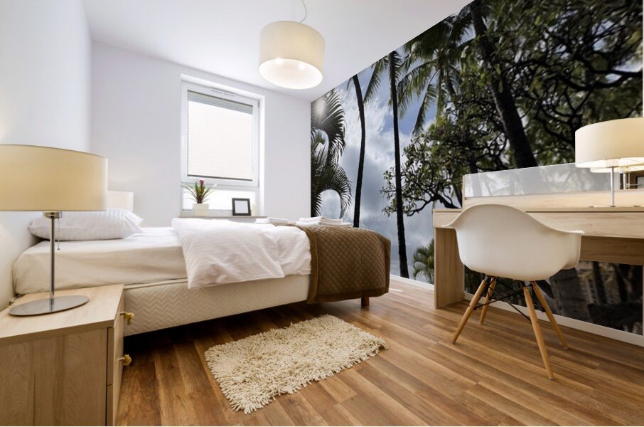 Oahu Beach Mural print