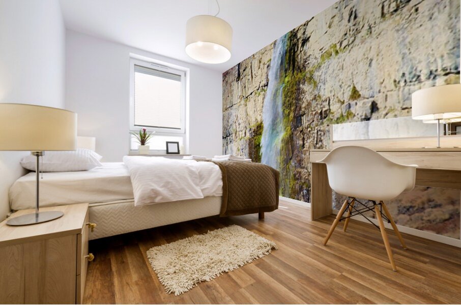 Frenchman coulee falls Mural print