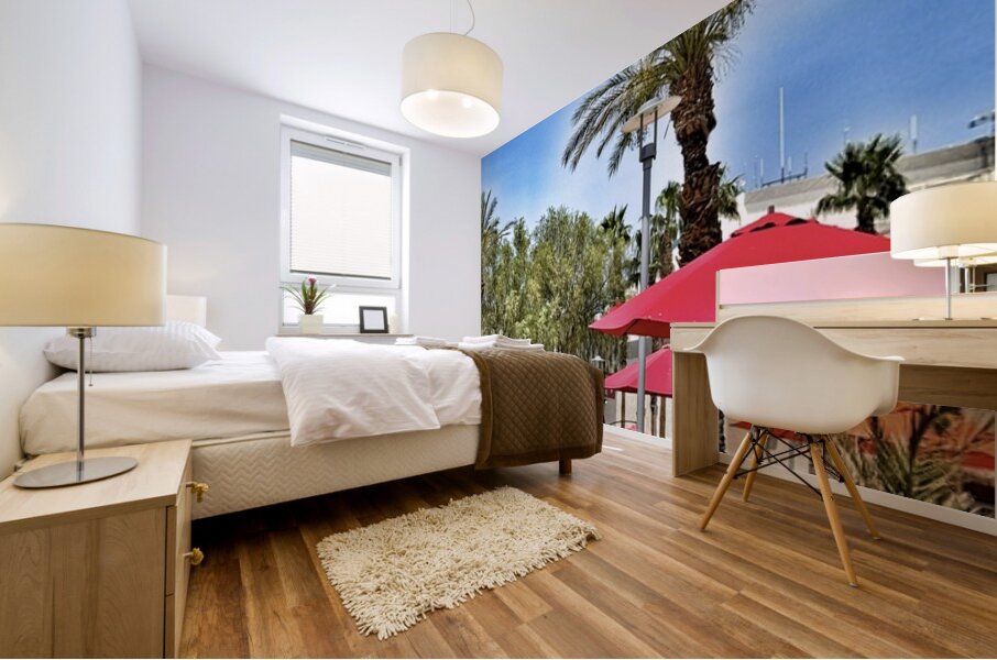 Pool Day Mural print