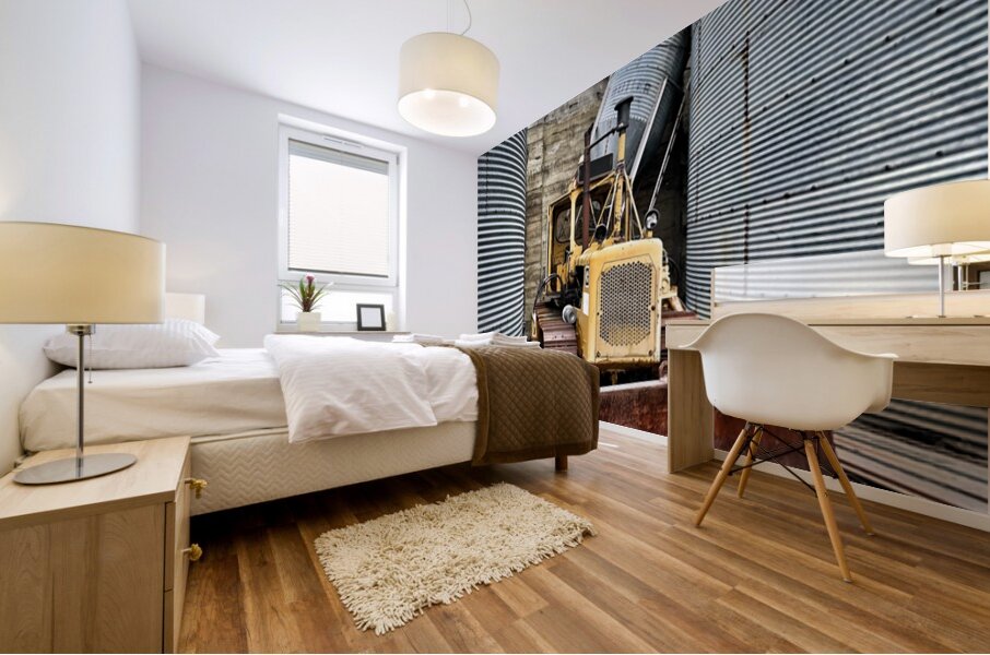 The Silos at Westbar -2 Mural print