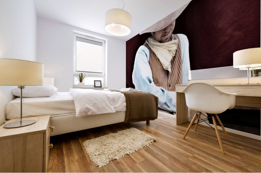 I’m your huckleberry Mural print