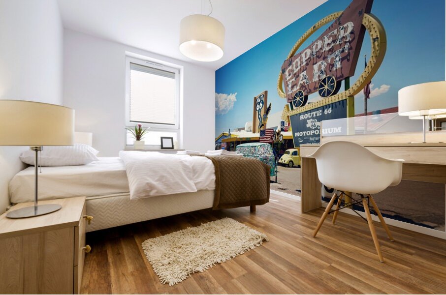 Copper Cart -Seligman Az Mural print