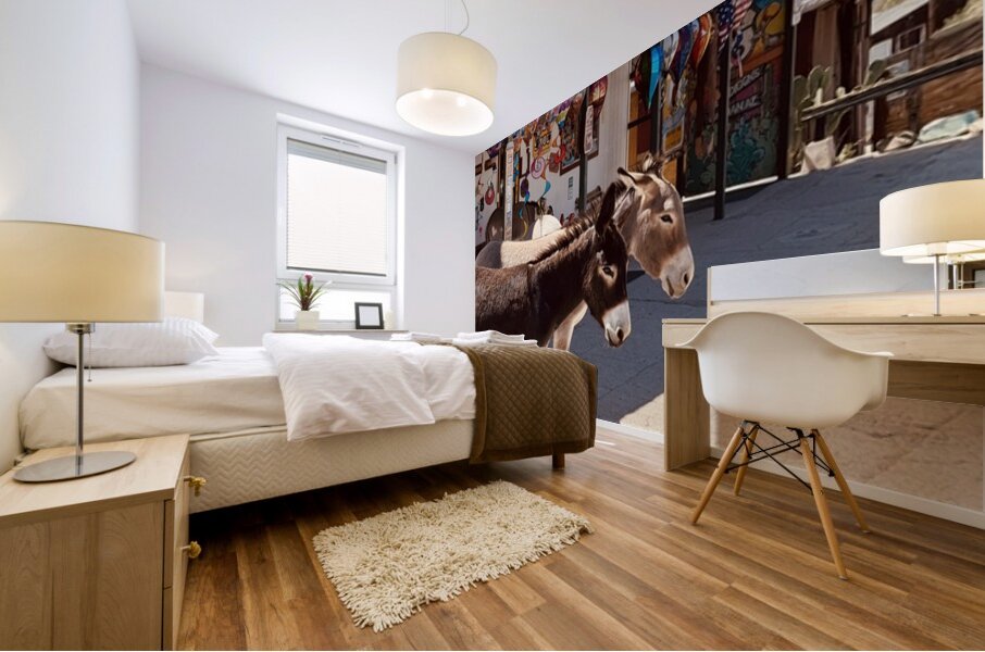 Guardians of Oatman Mural print