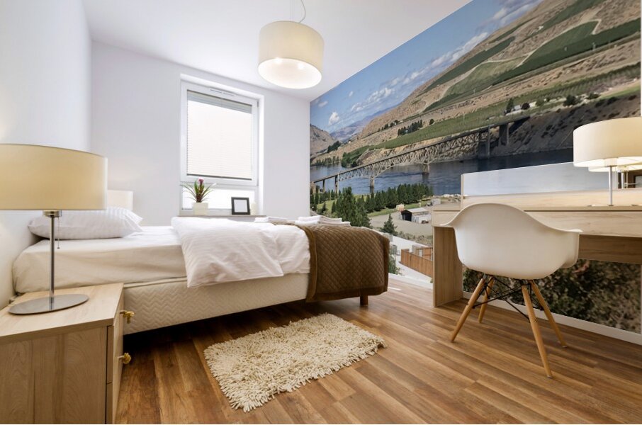 Bridgeport Washington Mural print