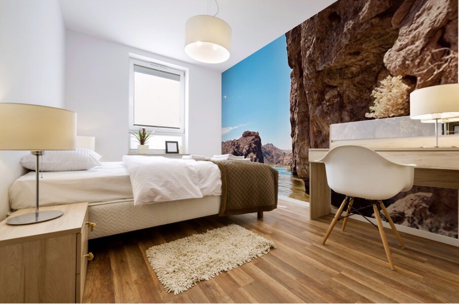 Topock Gorge Colorado River vertical Mural print