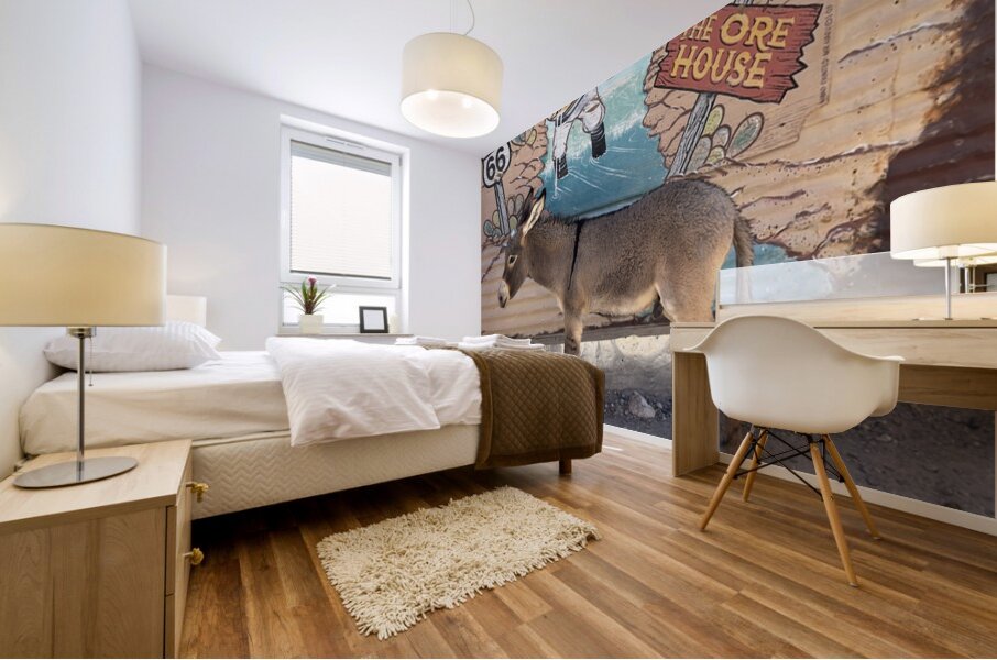 Baby “Ranger” - Oatman Arizona Mural print