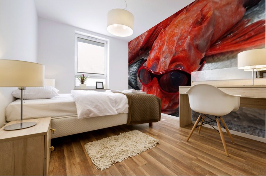 Something Fishy Mural print