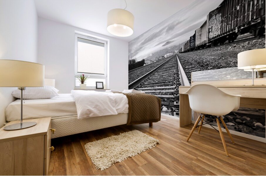 Don’t Look Back Mural print