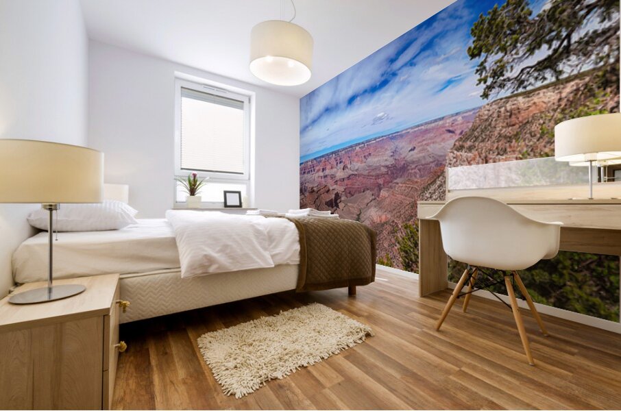 Grand Canyon from Grand Canyon Village Mural print
