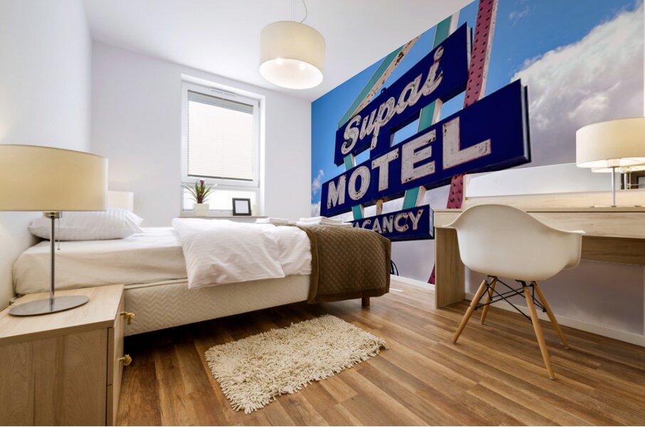 Supai Motel Seligman Arizona Mural print