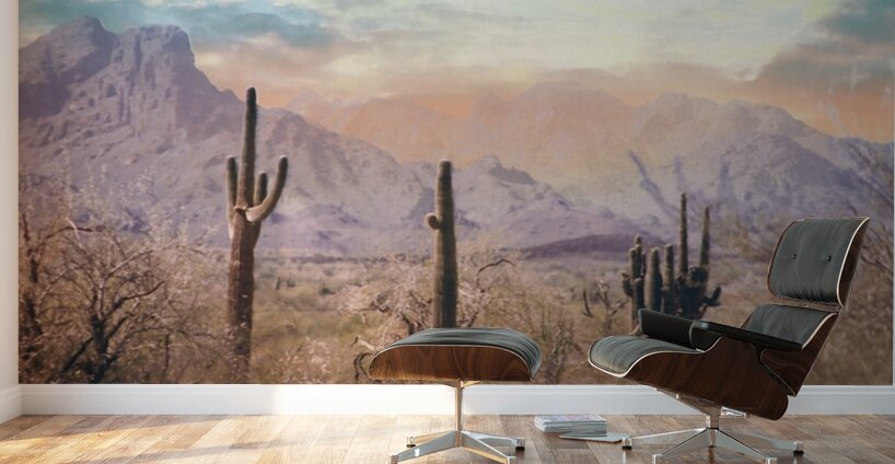 Pastel Desert Wall Murals