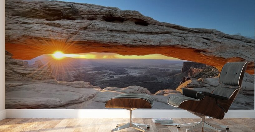 Sunrise at Mesa Arch Wall Murals
