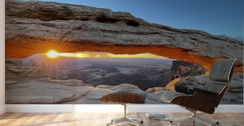 Sunrise at Mesa Arch Wall Murals