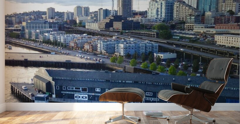 Seattle Waterfront Wall Murals