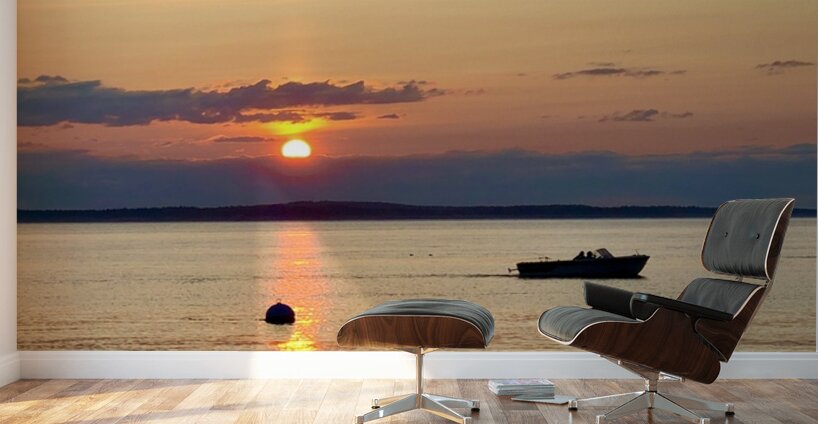 Sunset at Mutiny Bay Wall Murals