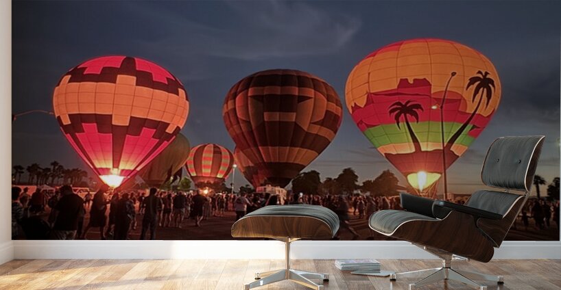 Night Glow Bullhead City 2 Wall Murals