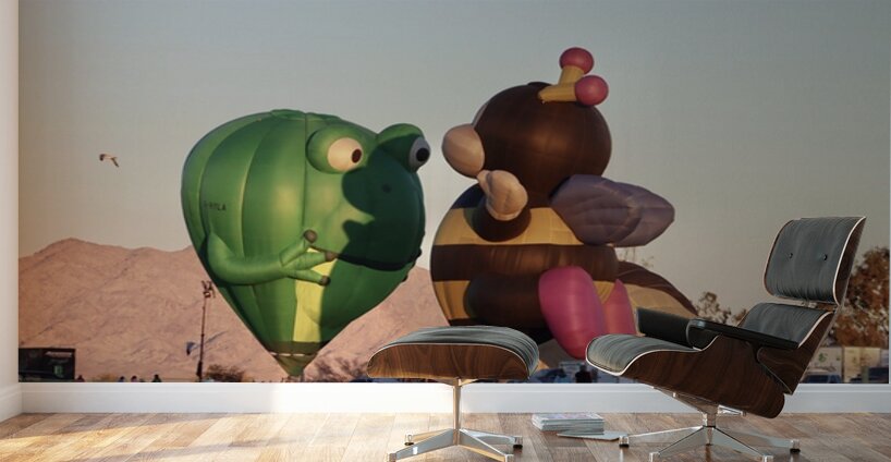 Frog & Bee Wall Murals